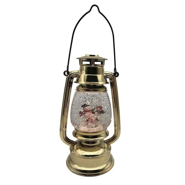 Santas Forest Lantern Acry Prelit, 15 V, Soft White Light 21607